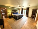 Upper level bedroom 2 with king - attached bath - walk through to Bedroom 3